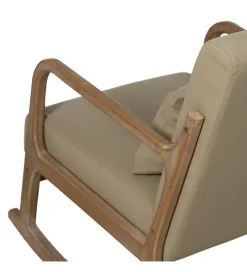 Zona-Design Fotel bujany GLIDIER 80 cm naturalny beżowy