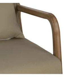 Zona-Design Fotel bujany GLIDIER 80 cm naturalny beżowy