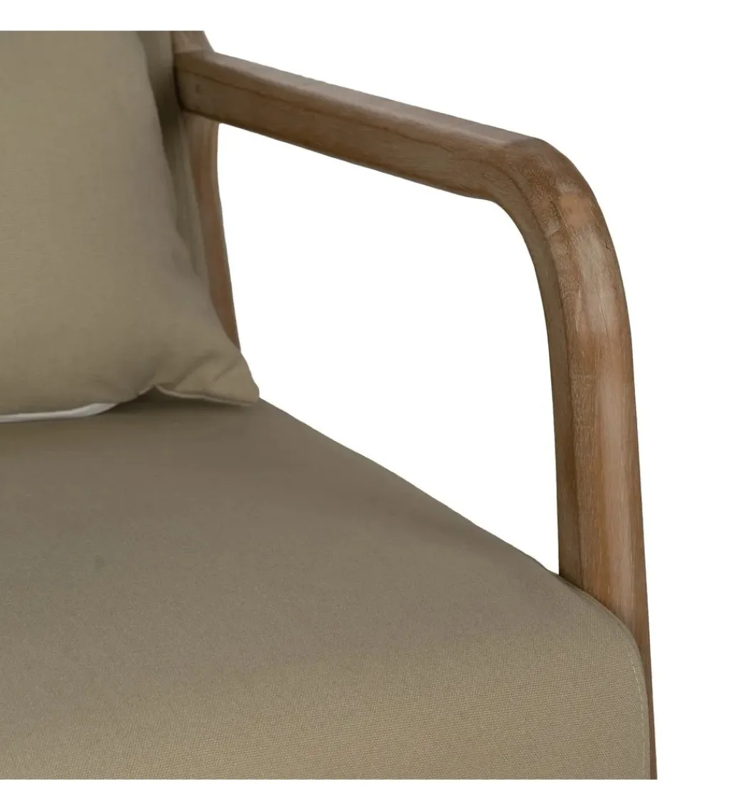 Zona-Design Fotel bujany GLIDIER 80 cm naturalny beżowy