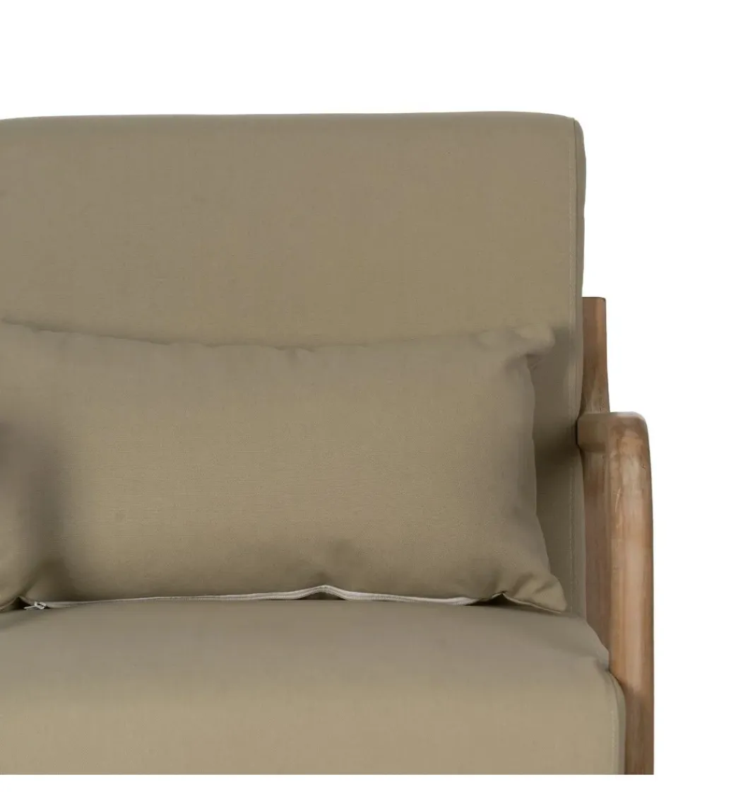 Zona-Design Fotel bujany GLIDIER 80 cm naturalny beżowy