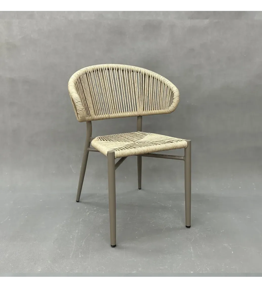 Zona-Design Fotel CAROI naturalno-szary