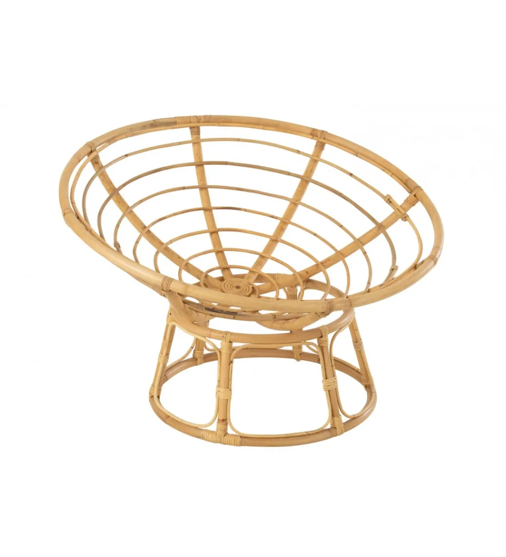 J-Line Fotel CELINE 115 cm rattanowy