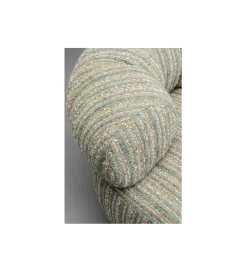 KARE Fotel COUTURE STRIPES 70 cm niebieski