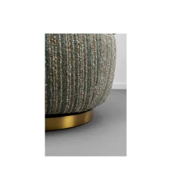 KARE Fotel COUTURE STRIPES 70 cm niebieski