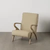 Zona-Design Fotel DEMICERO 85 cm beżowy