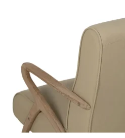 Zona-Design Fotel DEMICERO 85 cm beżowy