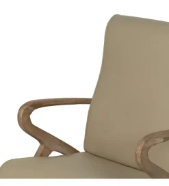 Zona-Design Fotel DEMICERO 85 cm beżowy