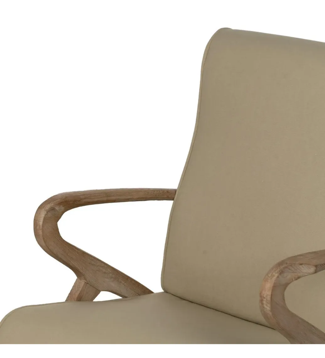 Zona-Design Fotel DEMICERO 85 cm beżowy