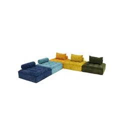 KARE Fotel ELEMENT PORTOFINO 106 cm ciemnozielony