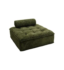 KARE Fotel ELEMENT PORTOFINO 106 cm ciemnozielony