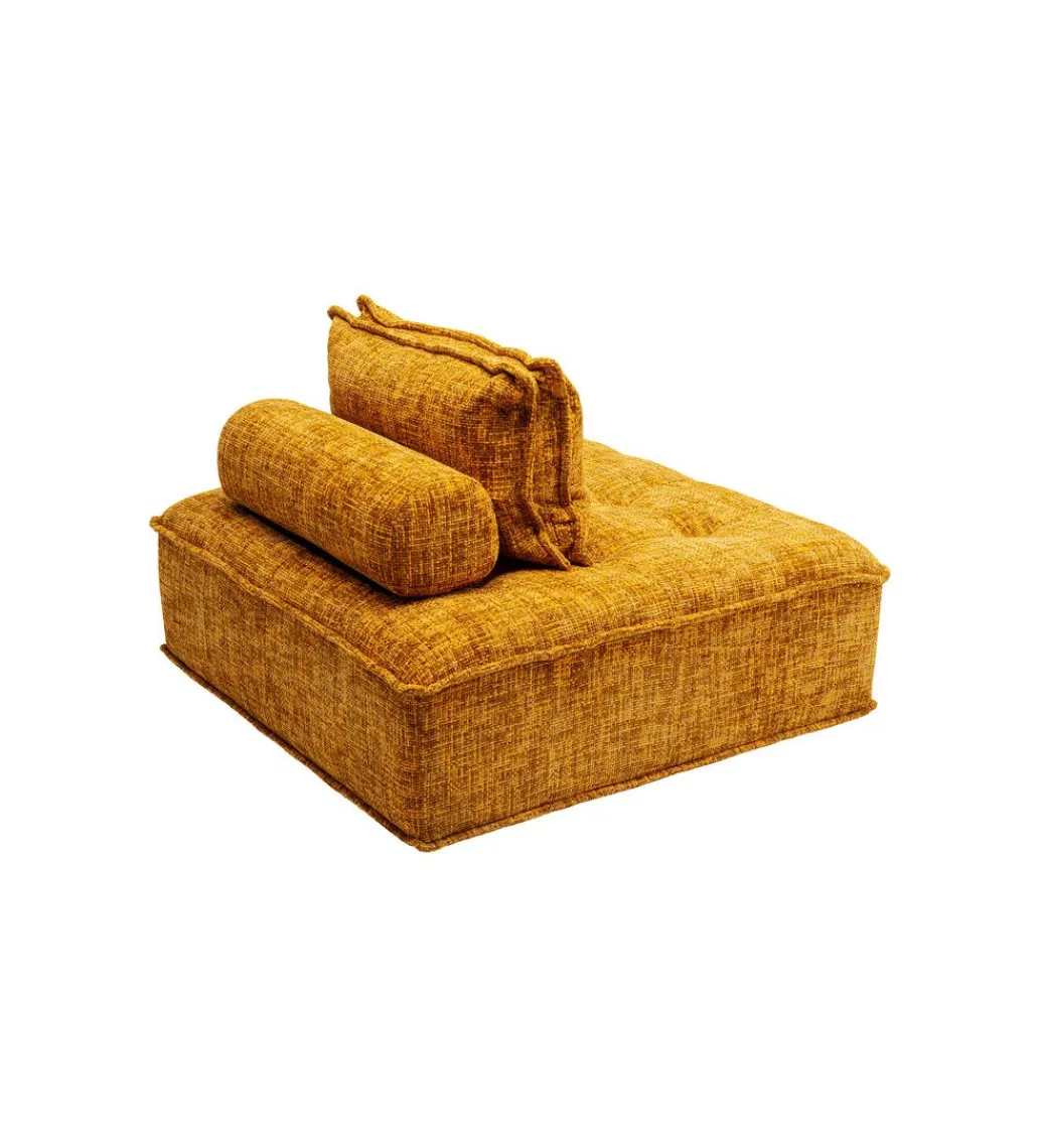 KARE Fotel ELEMENT PORTOFINO 106 cm pomarańczowy