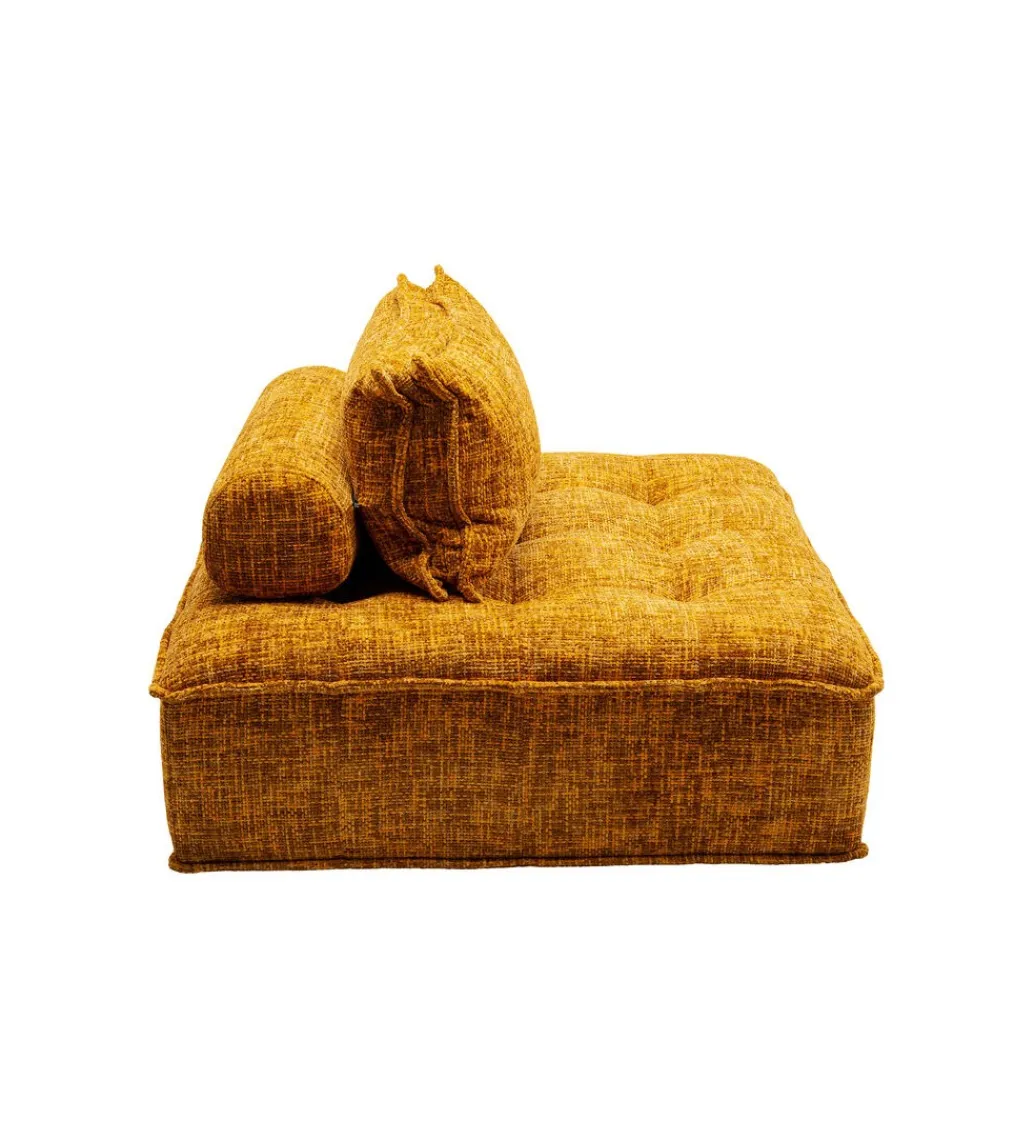 KARE Fotel ELEMENT PORTOFINO 106 cm pomarańczowy