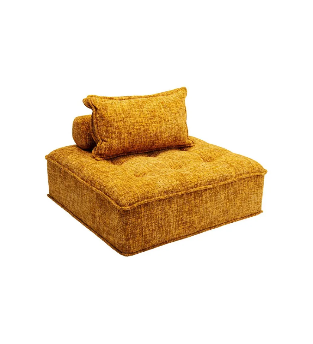 KARE Fotel ELEMENT PORTOFINO 106 cm pomarańczowy