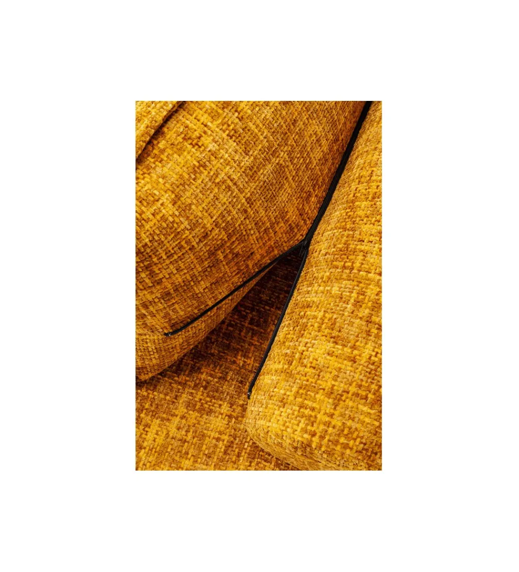 KARE Fotel ELEMENT PORTOFINO 106 cm pomarańczowy