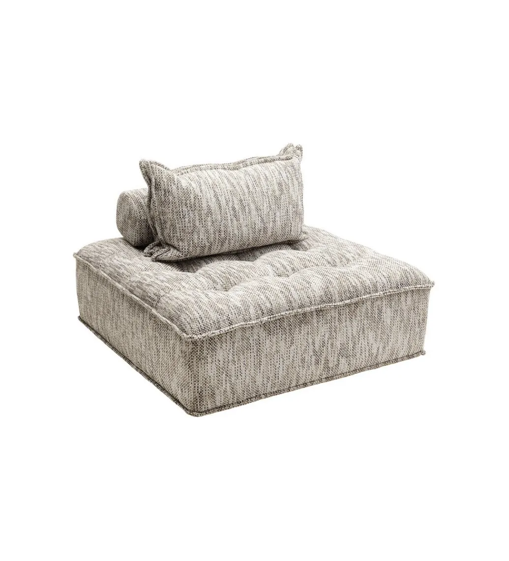 KARE Fotel ELEMENT PORTOFINO 106 cm szary