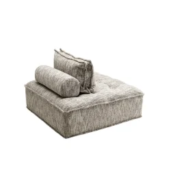 KARE Fotel ELEMENT PORTOFINO 106 cm szary