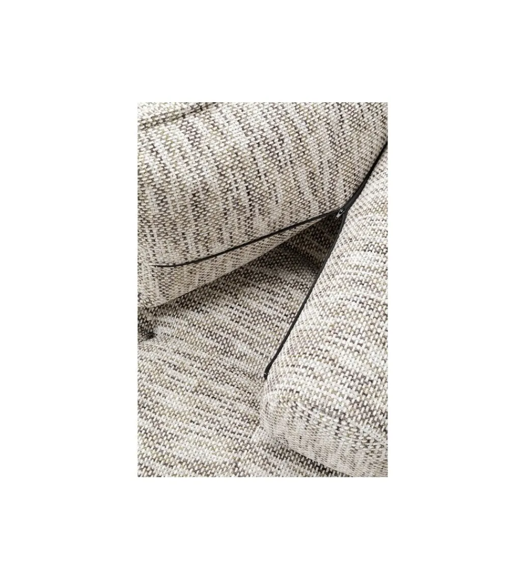 KARE Fotel ELEMENT PORTOFINO 106 cm szary