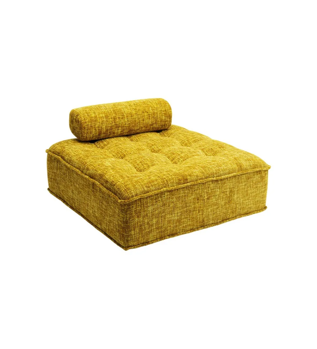 KARE Fotel ELEMENT PORTOFINO 106 cm żółty