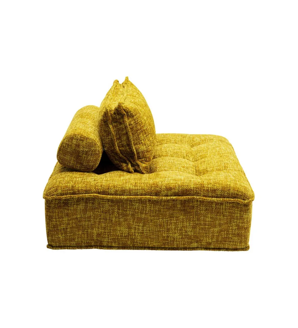 KARE Fotel ELEMENT PORTOFINO 106 cm żółty