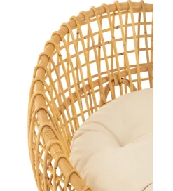 J-Line Fotel ELISE rattan