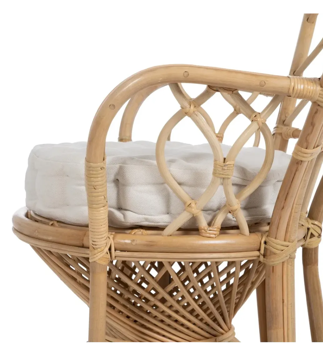 Zona-Design Fotel ENSO ratan naturalny