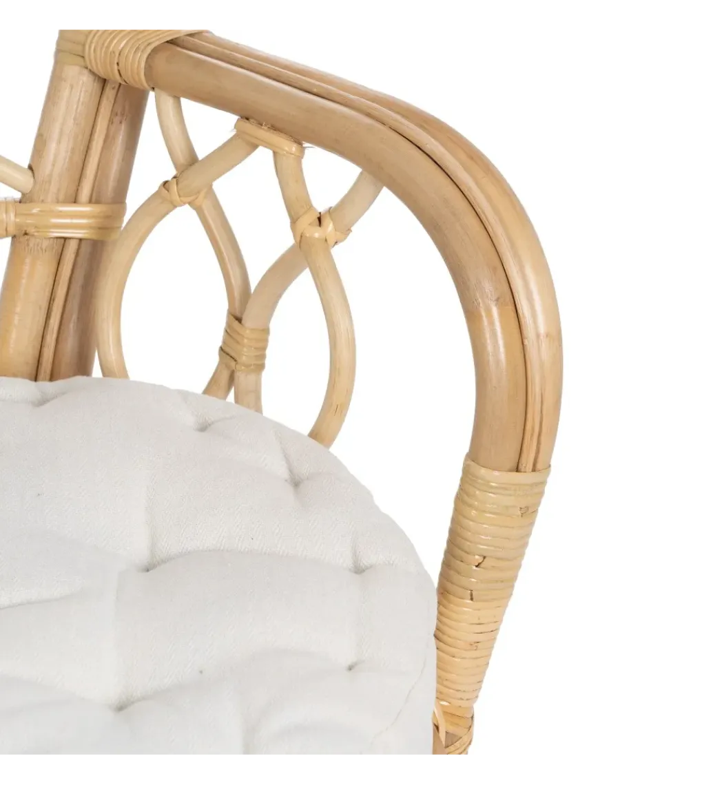 Zona-Design Fotel ENSO ratan naturalny