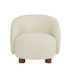 Zona-Design Fotel ESTAMPADO 62 cm kremowy