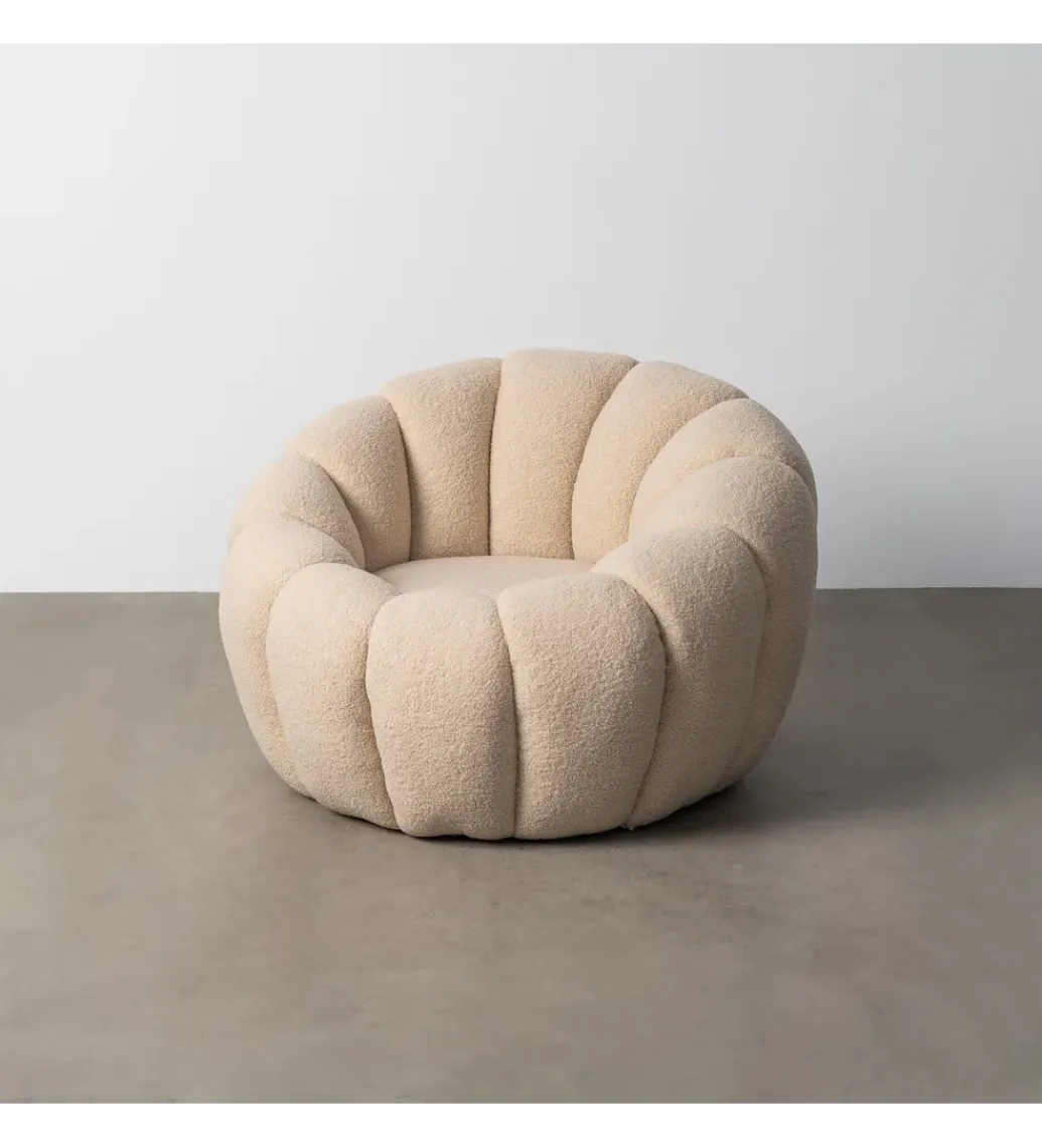 Zona-Design Fotel FAHKA 92 cm beżowy