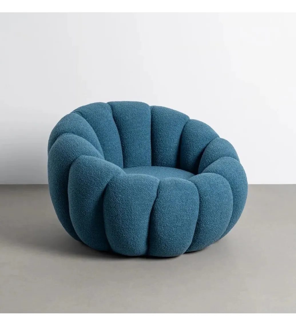 Zona-Design Fotel FAHKA 92 cm niebieski
