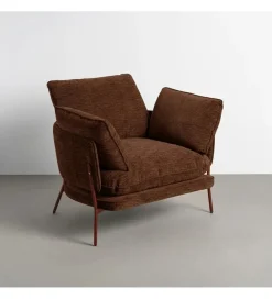 Zona-Design Fotel GAMASTO 79 cm brązowy