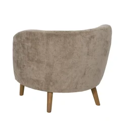 Zona-Design Fotel GRID drewno brzozowe brązowy