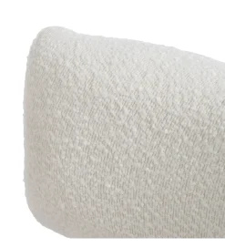 Zona-Design Fotel KAPI drewno kauczuk biały