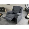 Invicta Interior Fotel kinowy HOLLYWOOD ciemny szary