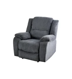 Invicta Interior Fotel kinowy HOLLYWOOD ciemny szary
