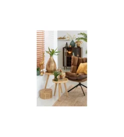 J-Line Fotel KOASTER brązowy