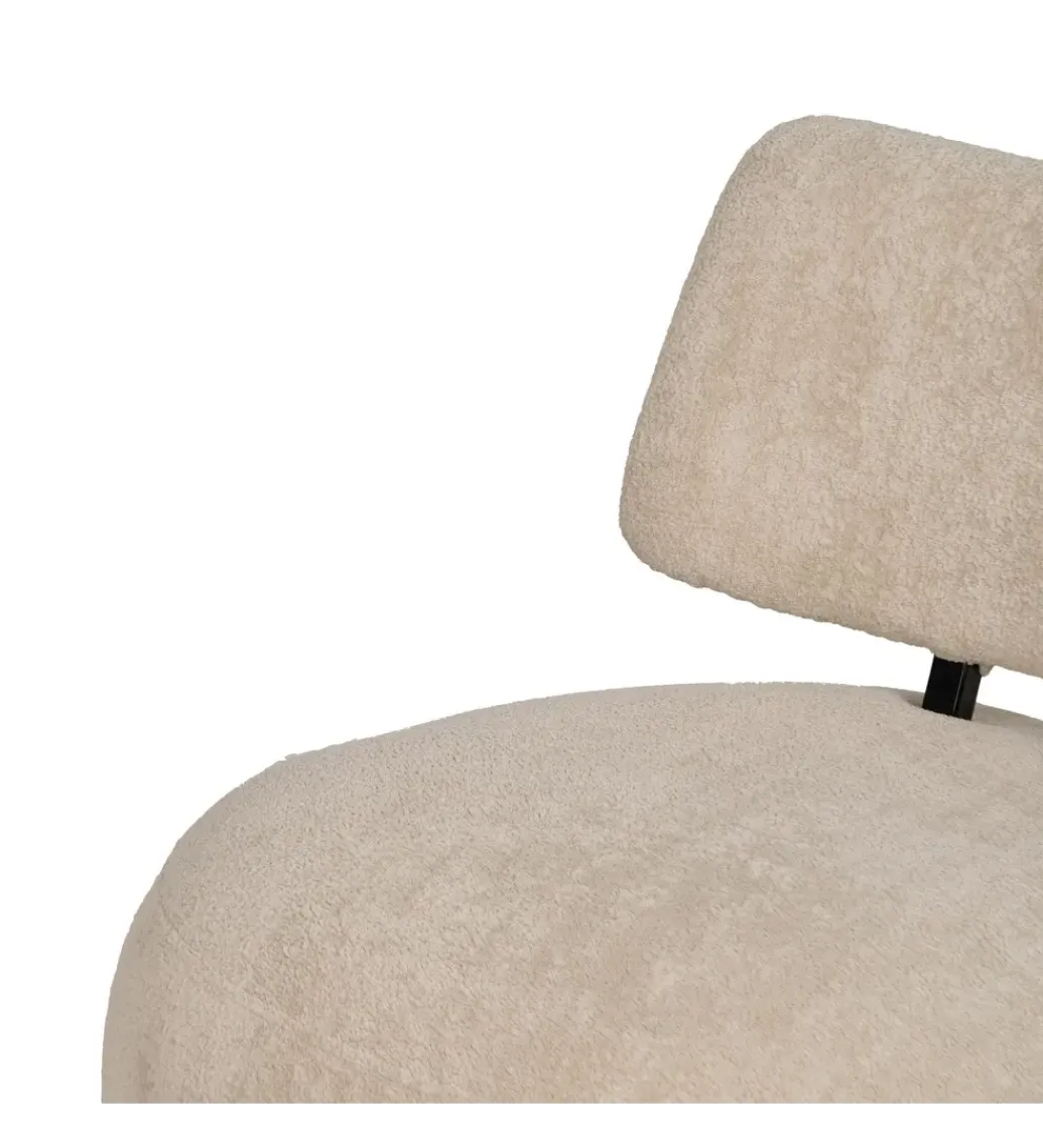 Zona-Design Fotel KOKONI drewno sosnowe beżowy