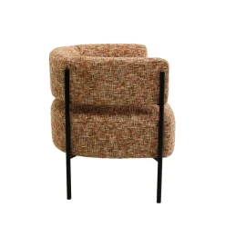 KARE Fotel LILJA 101 cm melanż