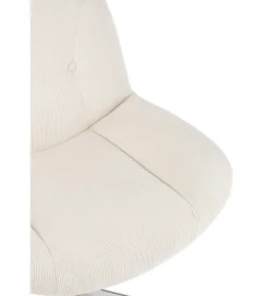 J-Line Fotel LOUNGERI 79 cm kremowe