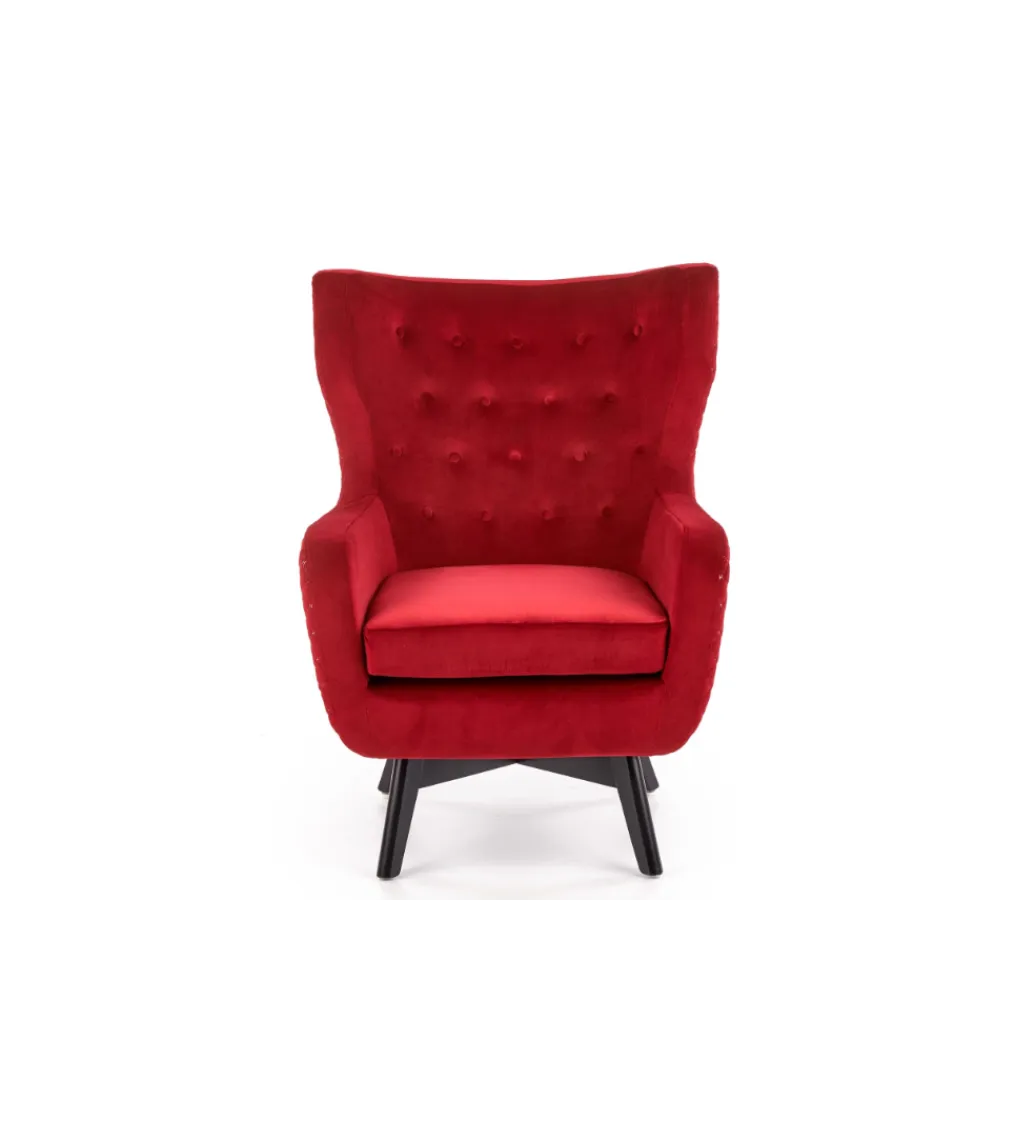 Halmar Fotel MARVEL bordowy
