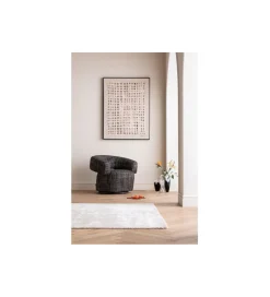 KARE Fotel MAYE BOW 70 cm szary