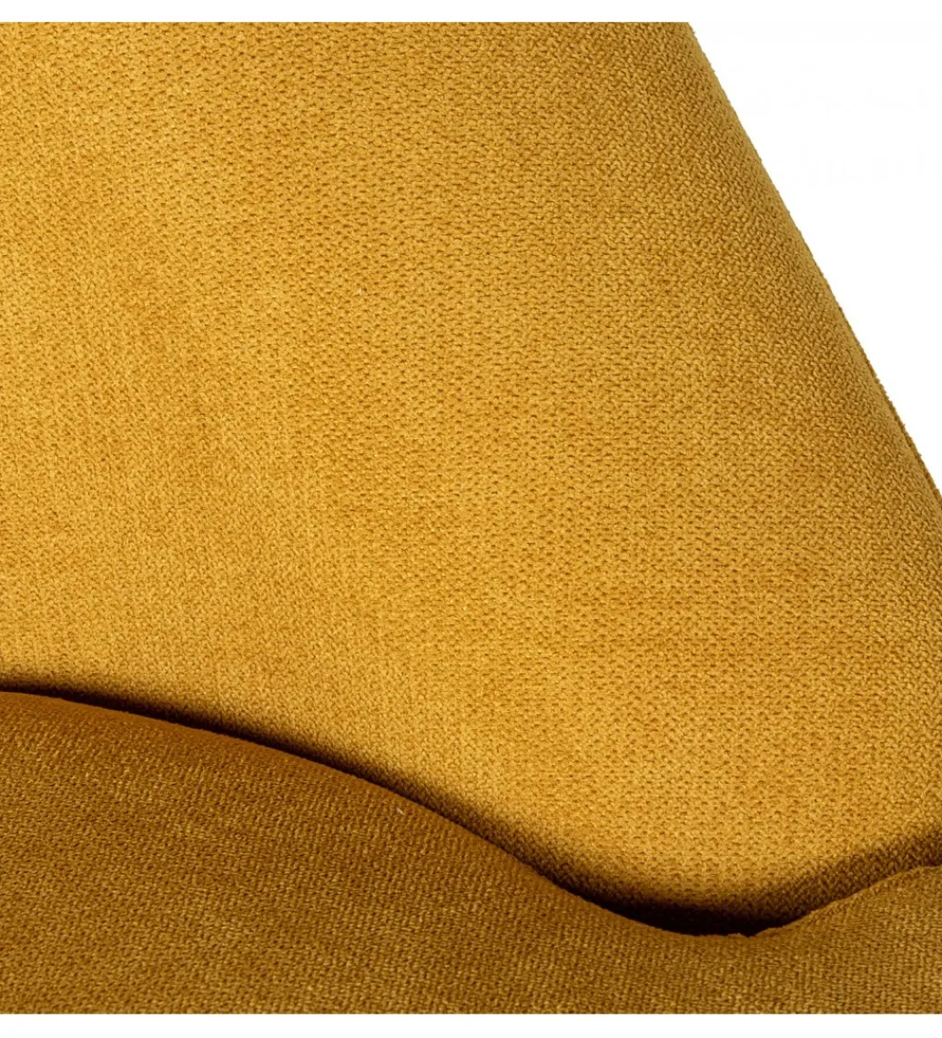 Exclusivas Fotel MESTERO 78 cm musztardowy