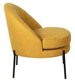 Exclusivas Fotel MESTERO 78 cm musztardowy