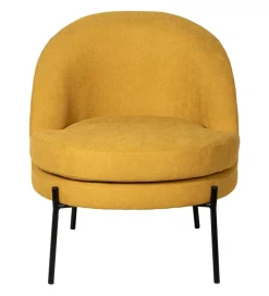 Exclusivas Fotel MESTERO 78 cm musztardowy