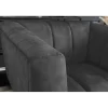 Invicta Interior Fotel NOBLESSE aksamit szary