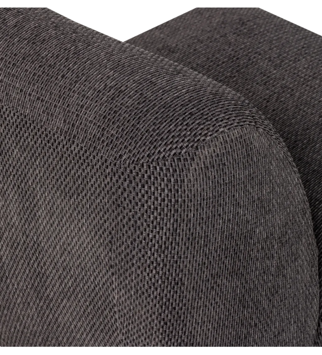 WOOOD Fotel NOMU chenille antracytowy
