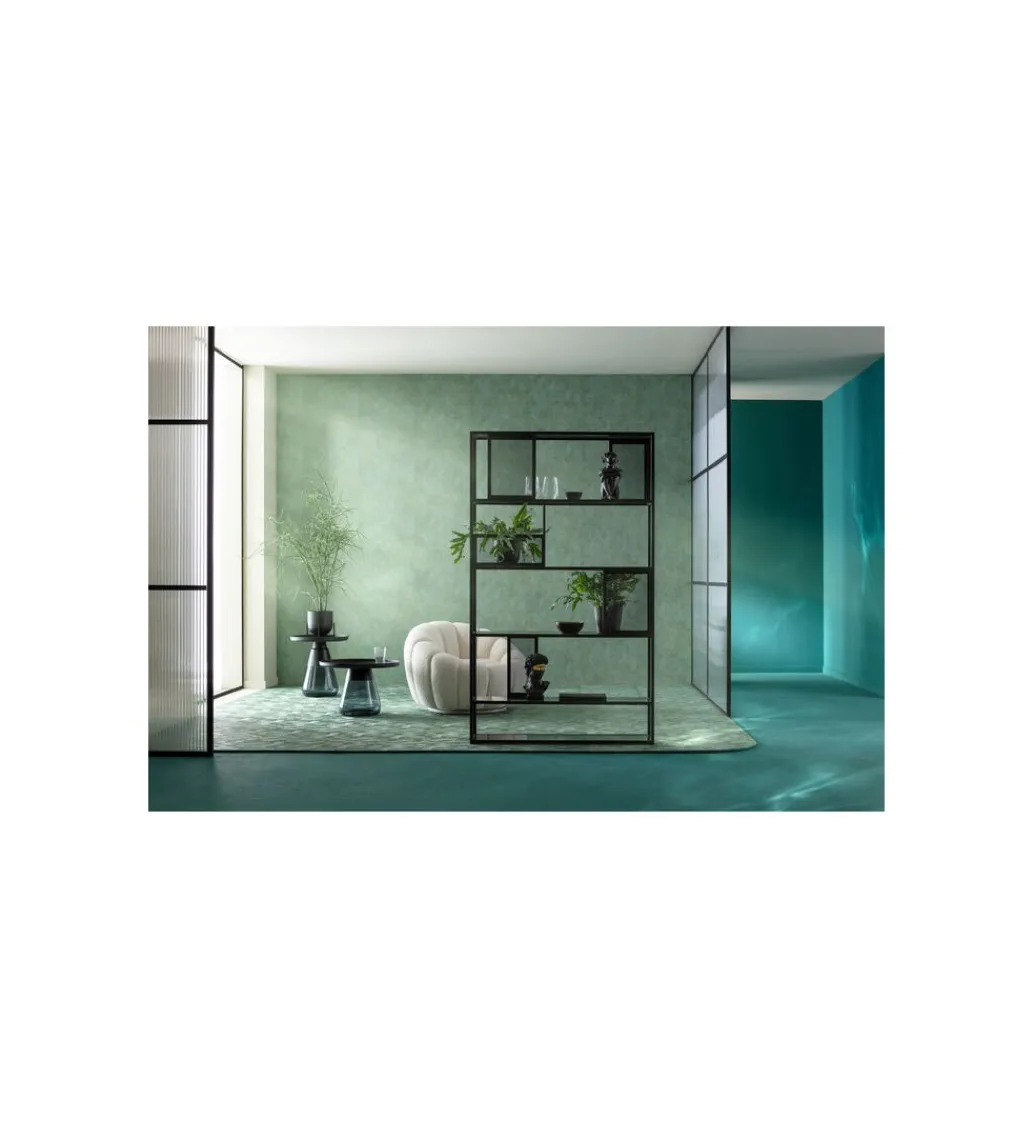 KARE Fotel obrotowe siedzisko o 360 stopni Peppo Bloom Bouclé biały