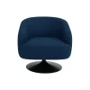 Zona-Design Fotel obrotowy RASANY 73 cm granatowy