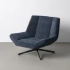 Zona-Design Fotel obrotowy REVOLTO 89 cm niebieski