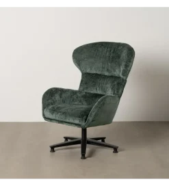 Zona-Design Fotel obrotowy REVOLVING 104 cm zielony