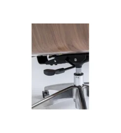 KARE Fotel obrotowy ROUVEN 120 cm czarny